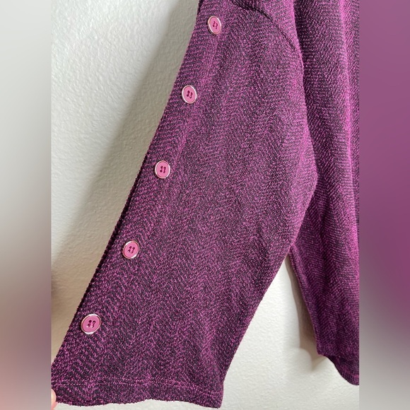 Liz clairbone women’s berry color size xxl top - Picture 2 of 9